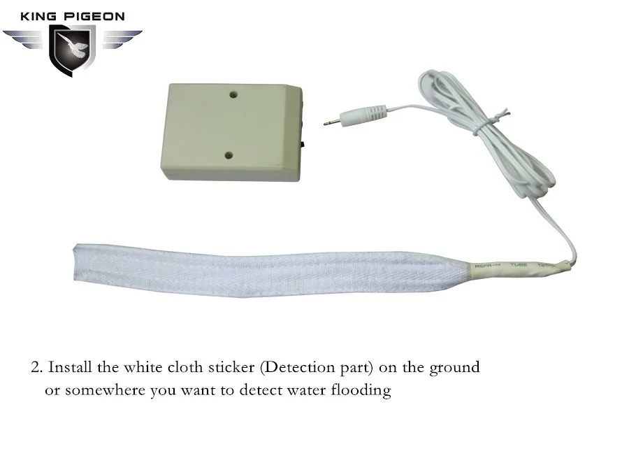 Бесплатная доставка Беспроводной детектор утечки воды датчик Датчик Затопления