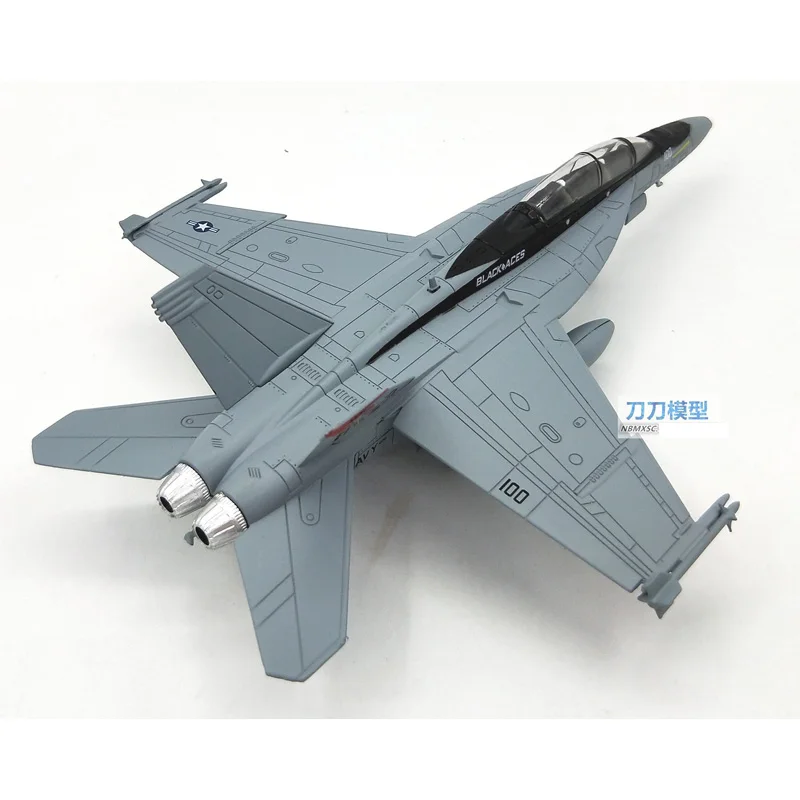 Amer USA F/A 18F Super Hornet самолёт 1/100 Готовая модель из сплава игрушка для