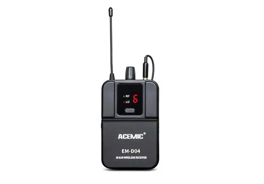 Acemic EM D01 одноканальный беспроводной в ухо монитор системы|Микрофоны| |
