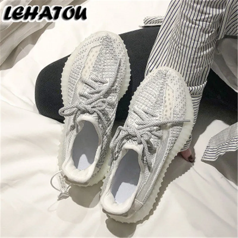 Кроссовки для женщин flyknit спортивная обувь женские 350 кроссовки 2019 новые