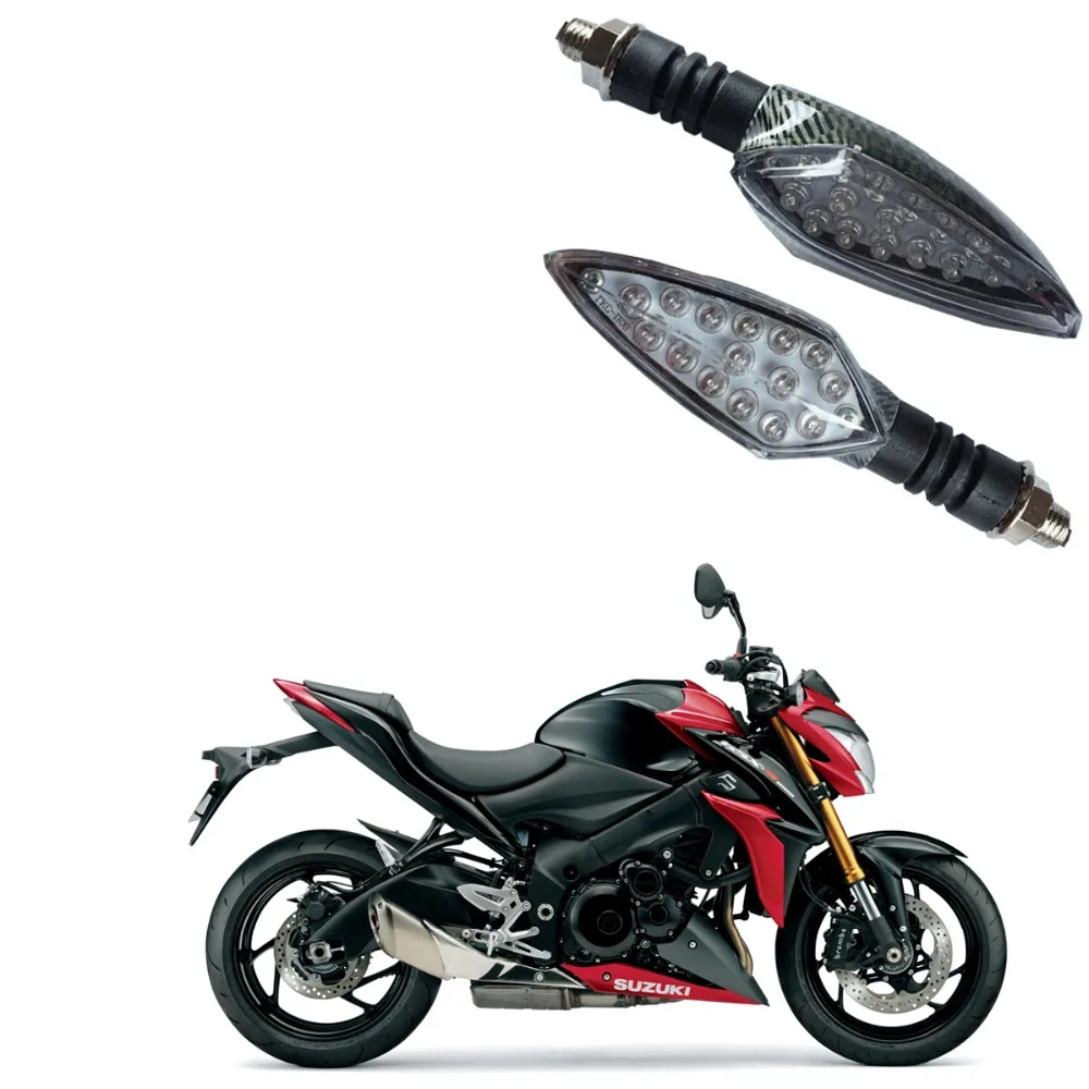 For Suzuki GSX-R600 GSX-R750 GSX-R1000 GSX-R125 GSX-S1000F Motorcycle Indicator Turn Signal LED Light 5 Color lamp |