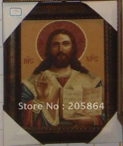 Горячая продажа гобелены настенные драпировки Христос ткань картина на