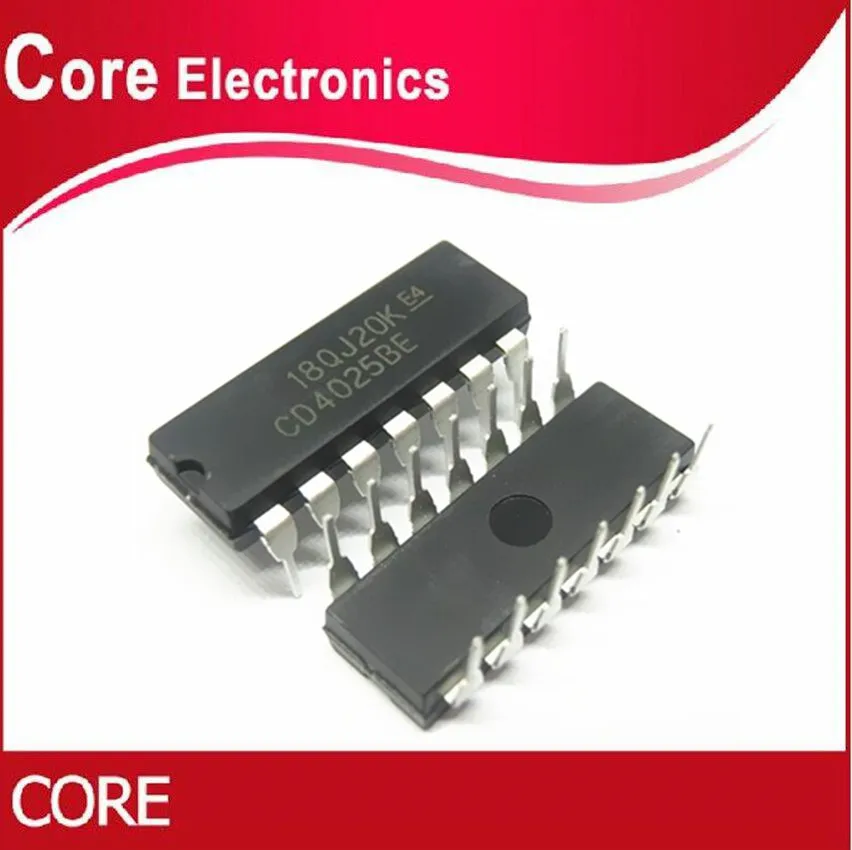 100 шт. CD4025BE DIP14 CD4025 DIP-14 Новый | Электронные компоненты и принадлежности