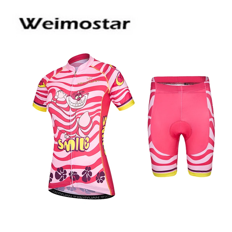 Weimostar 2017 для женщин Ropa Ciclismo трикотаж велосипед короткий рукав велосипедная форма