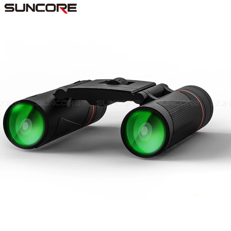 SUNCORE бинокль с низким освещением и ночным видением 10х22 высокой четкости