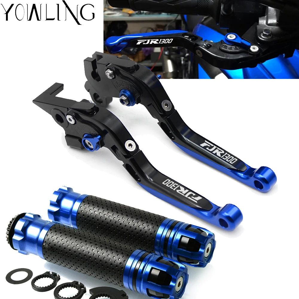 

For XJR 1300 XJR1300 1995-2003 1996 1997 1998 1999 2000 2001 Motorcycle Brake Clutch Levers Handlebar grip Handle Grips