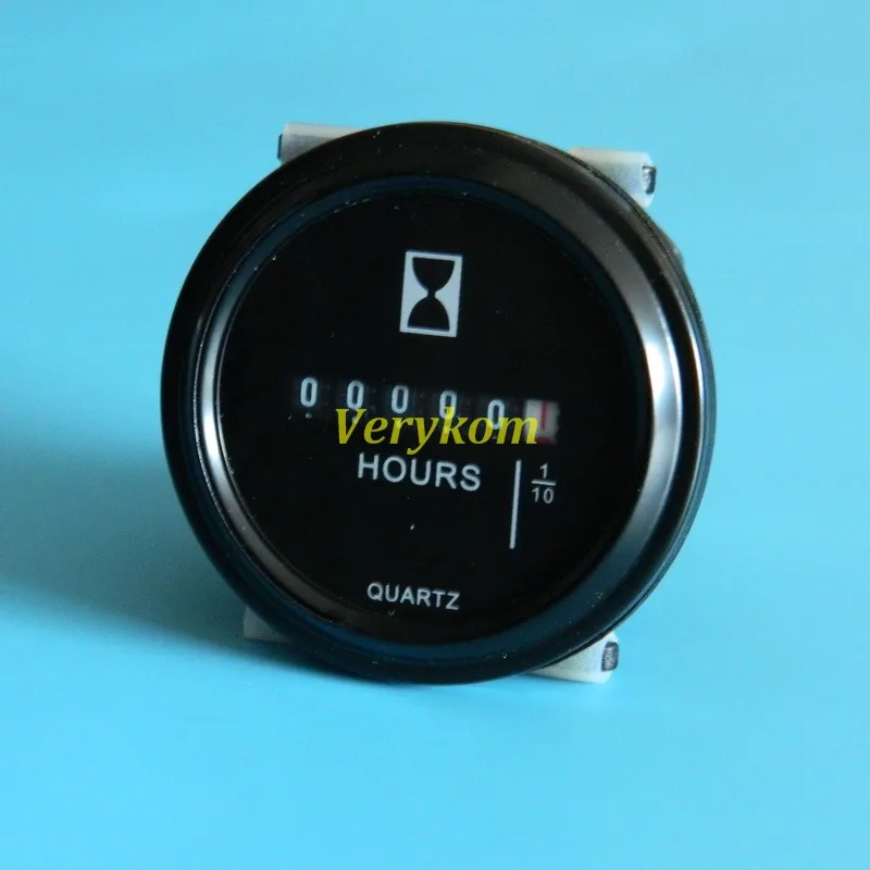 DC 12V 24V AC 110V 220V 100% Good цифровой счетчик времени с 6 цифрами кварцевый таймер песометр