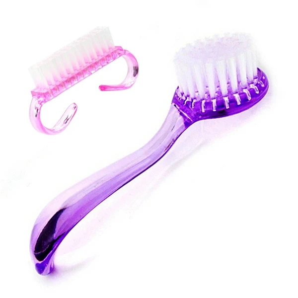 Elite99 2 Pieces/lot Nail Care Handle Brushes Clean Dust Art Accessories Tools Sets &amp Kits | Красота и здоровье