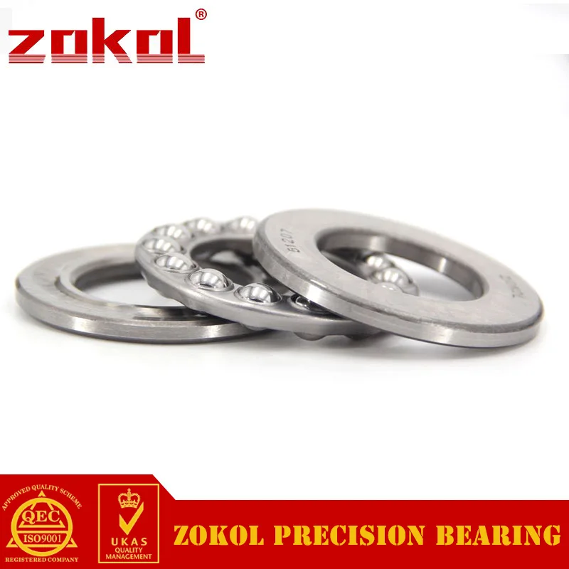 Подшипник ZOKOL 51201 упорный шариковый подшипник 8201 12*28*11 мм|bearing bearing|bearing thrustbearing ball |