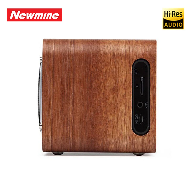 Newmine MX05 Портативный Динамик деревянный Винтаж Bluetooth мини сабвуфер карты аудио