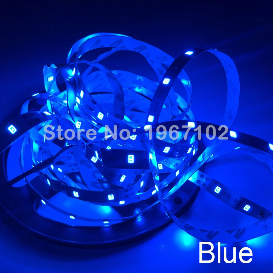 Лента Светодиодная гибкая SMD 2835 RGB 12 В постоянного тока 300 светодиодов/5 м | Лампы и