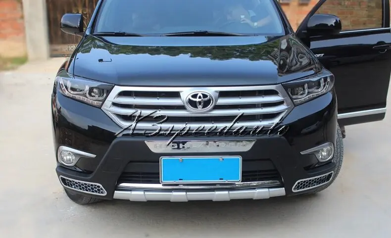 Для Toyota Highlander 2011 2012 2013 передний и задний защитный бампер высокого качества |