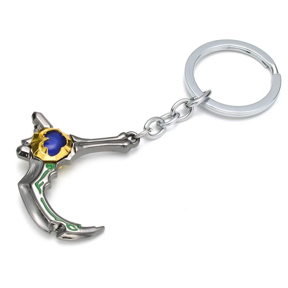 Riot Anime Hot Game DOTA 2 брелок для ключей с оружием Slark DOTA2 брелки глаз SKADI ювелирные