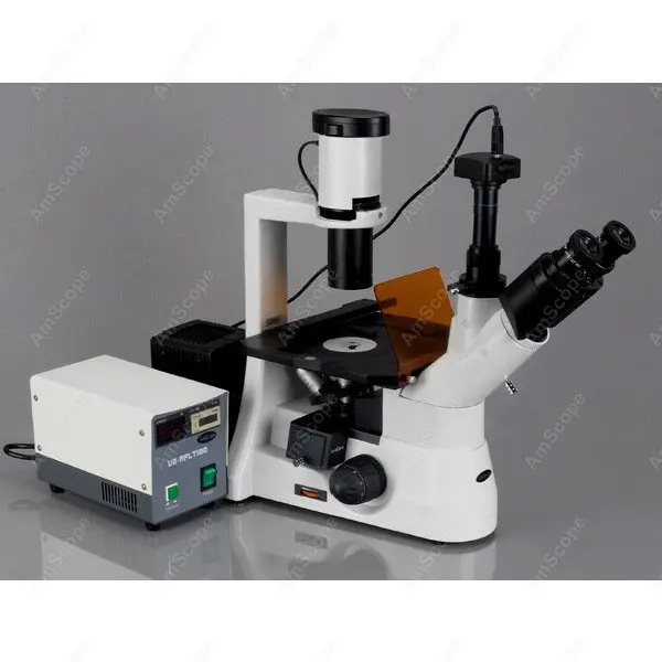 EPI флуоресценция AmScope поставки 40x 400x план фаза Контрастность культуры