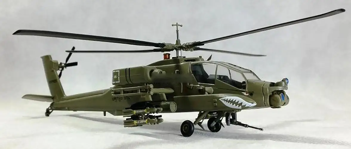 США AH-64A армии 87-0425 1-501-го 1/72 готового вертолета легкой модели |