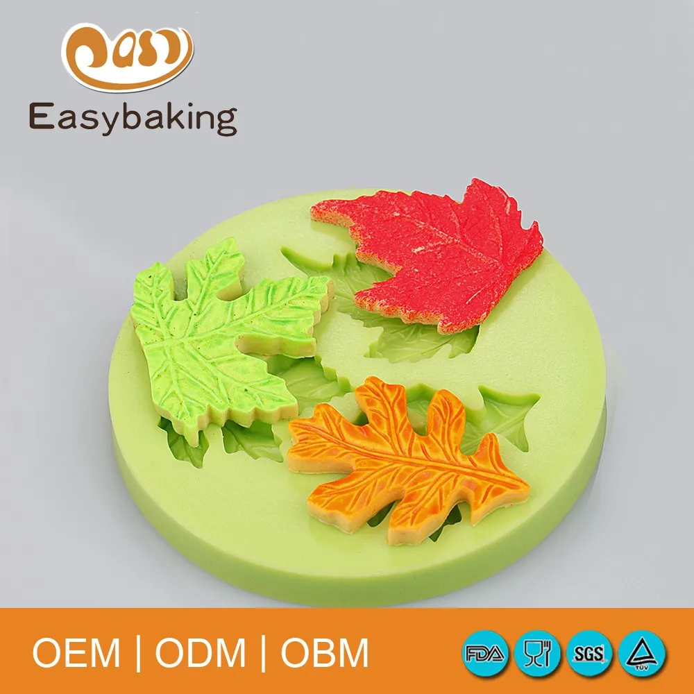 

Baking Supplies The Maple Leaf Silicone Mold Fondant Decorating Tool