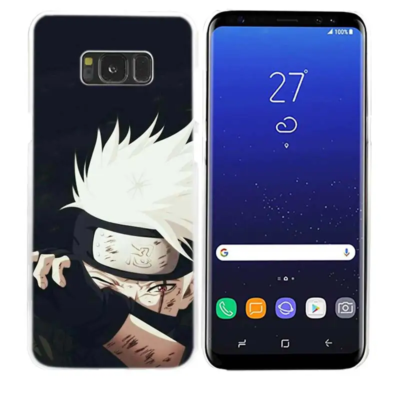 14 Наруто Какаши чехол для телефона samsung Galaxy M20 M10 S10 S9 S8 Plus S7 S6 Edge Note 8 9 Жесткий пластиковый Чехол - Цвет: 14