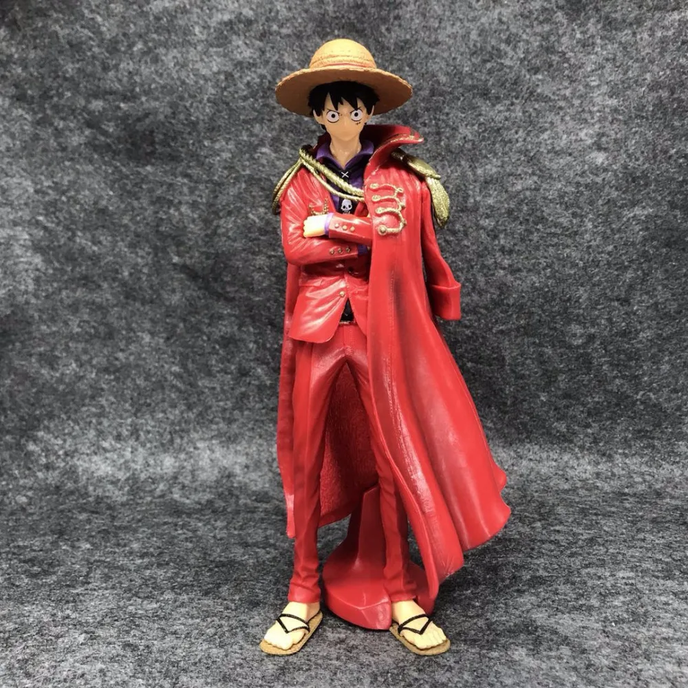 25 см цельная обезьянка D. Экшн фигурка Luffy Red 20th из аниме ПВХ новая коллекция