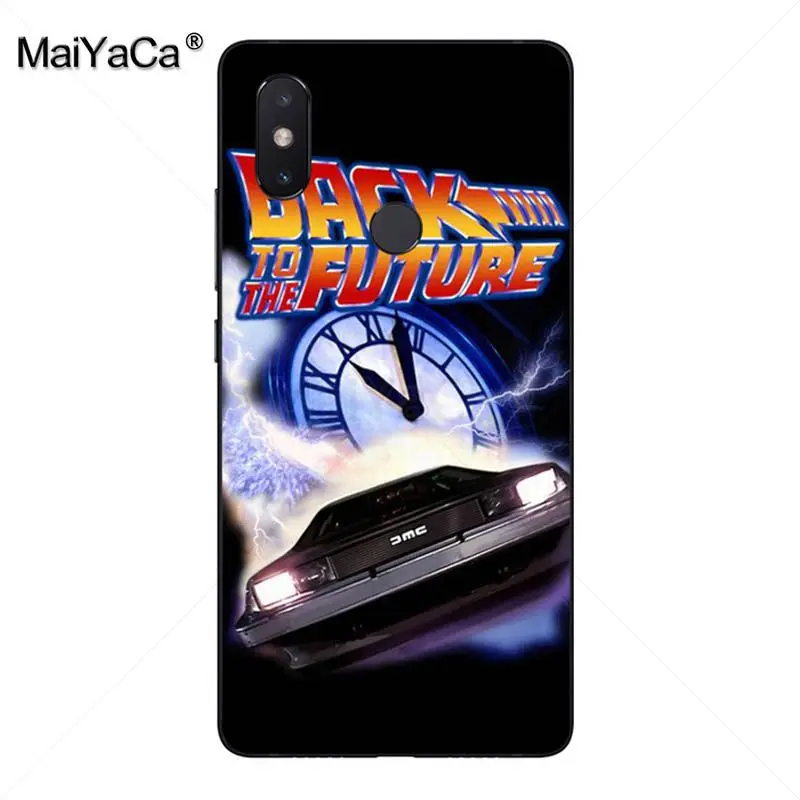 Мягкий чехол для телефона MaiYaCa Back To The Future boy с цветным рисунком xiaomi mi 8se 6 note2 note3 redmi 5