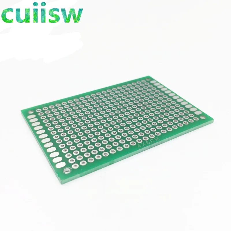 20 шт./лот 5x7 4x6 3x7 2x8 см двухсторонний медный Прототип PCB универсальная плата экспериментальная макетная пластина для arduino