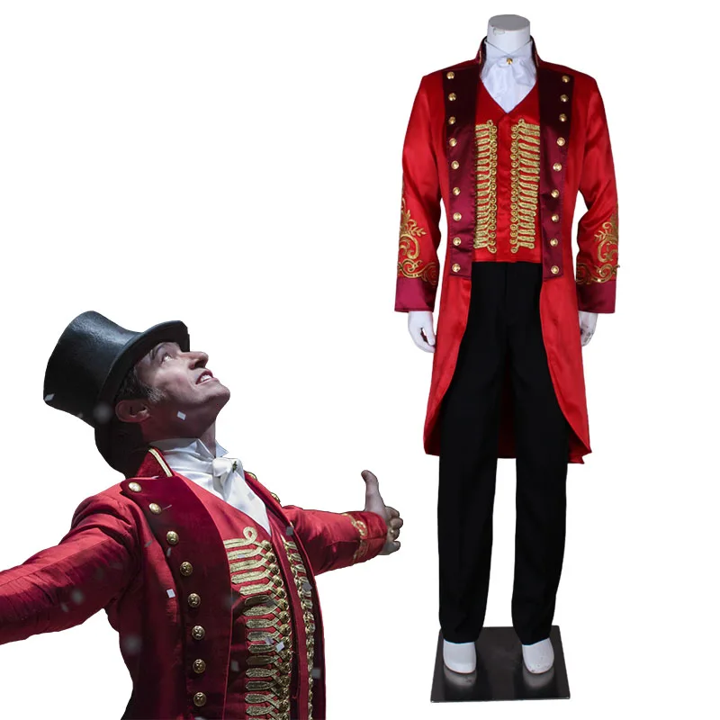 Greatest Showman Молодежный Красный костюм бармина костюмы для косплея мужская