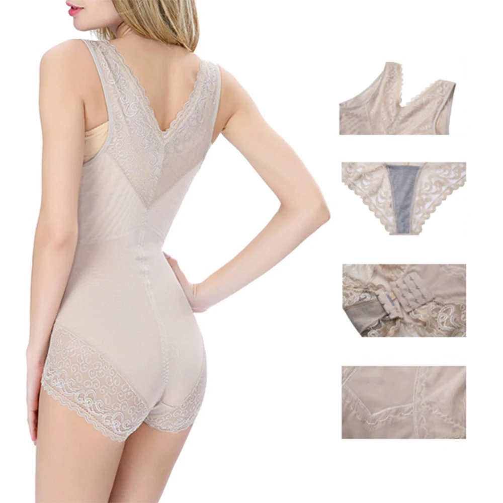 Women Body-Shaping Corset Slim Corset No Traces One-Piece Underwear Abdominal Chest Body Slim corset