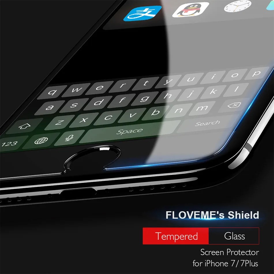 Floveme Экран протектор для айфон 5S 5 6 SE закаленное Стекло 9 H 0.33 мм защитный Плёнки для айфон 8 7 6S плюс ультра тонкий Стекло защитное стекло на айфон 5s 6 7 8 8 Plus защитное стекло