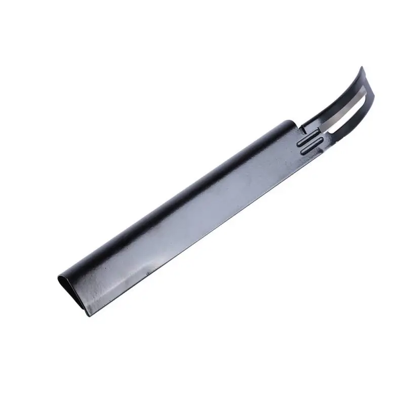 1 шт. Фирменная Новинка американский стиль тонкий нож для резки кожи черного