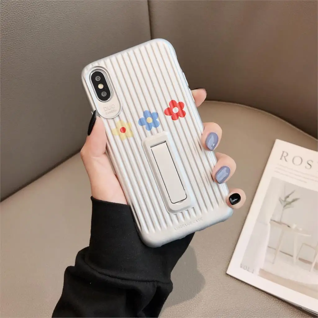 Чехол Haissky для iPhone Xs Max XR X чехол-подставка 6 6S 7 8 Plus чехол-накладка из ТПУ с