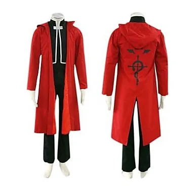Аниме Косплей Костюм Стальной алхимик Эдварда Элрика|anime cosplay costumes|cosplay costumeedward elric