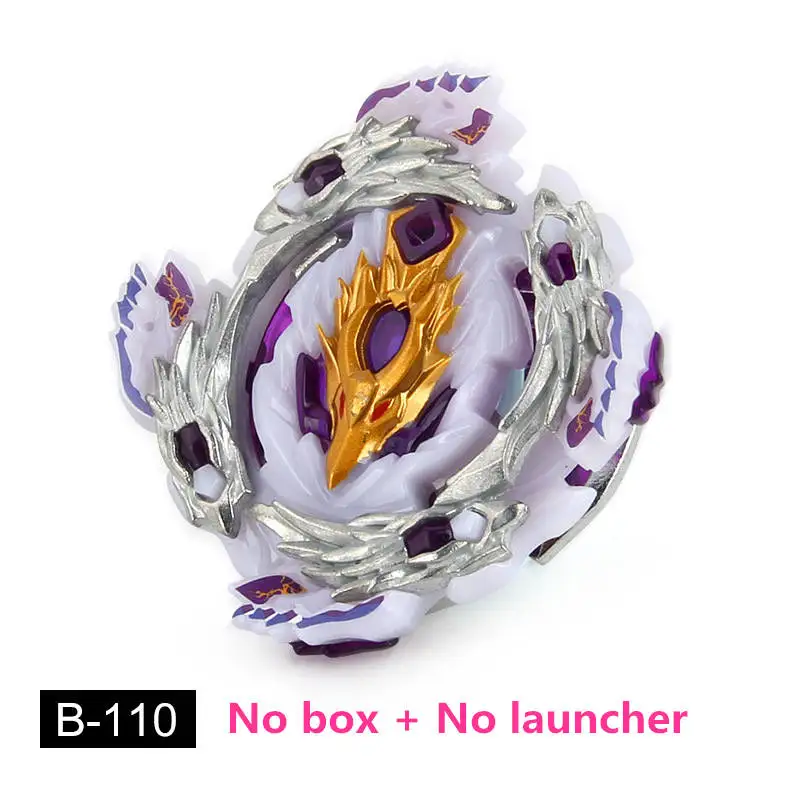 Топ пусковые установки Beyblade Burst Toys B-122 B-73 B-100 bables бейблэйд burst Metal пусковой установкой, Божественный волчок Топы игрушка бейблэйд - Цвет: B110