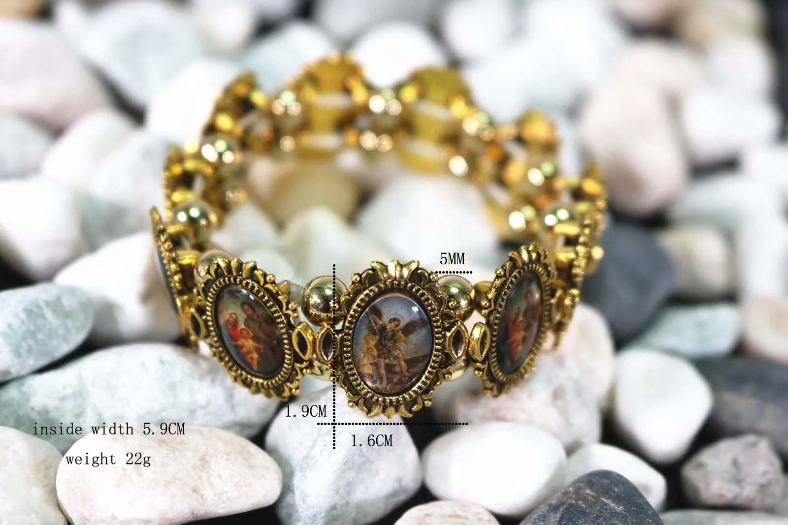 Браслет из эллиптического эпоксидного сплава|line|line bracelet |