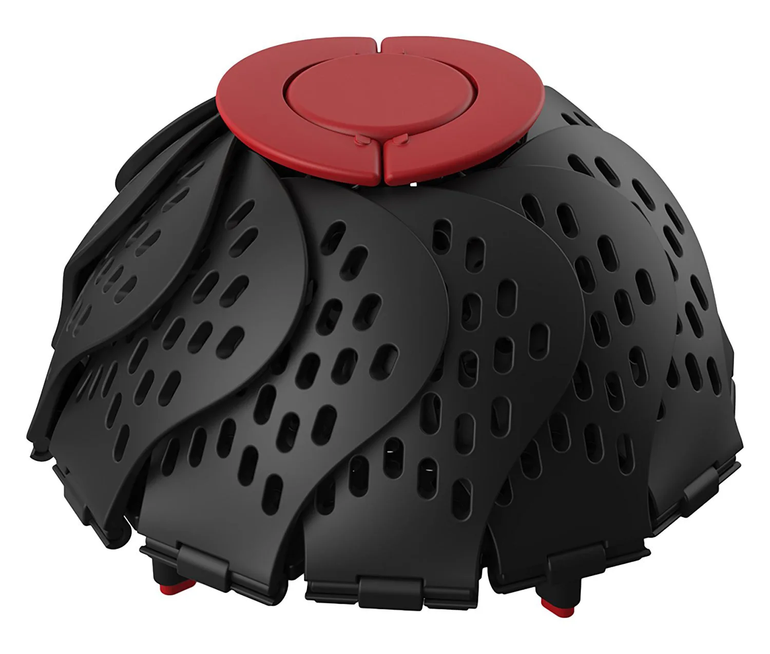 5 Pieces Lotus Type Retractable Handle Folding Steamers Steamer Steamed Basket Fruit | Дом и сад