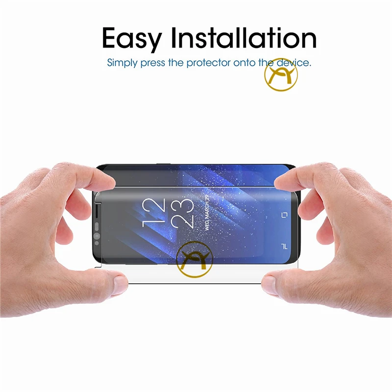 100 шт. для Samsung Galaxy S8 Plus Note8 закаленное стекло 3D полное покрытие Защитная пленка