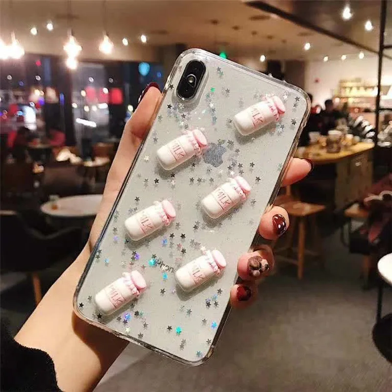 3D Вьетнамки колы бутылки напитков для iphone x Max чехол apple XR/8 plus drop case |