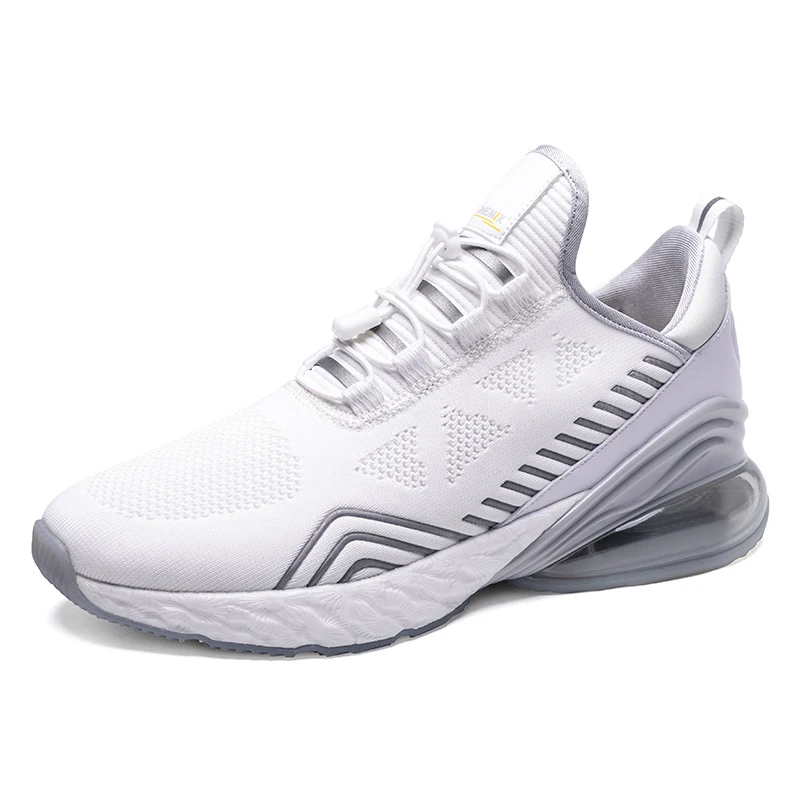 ONEMIX Mesh Breathable Flying Woven Lace Men's Shoes Lightweight Sports Shoes New Sport Running Shoes Walking Sneakers