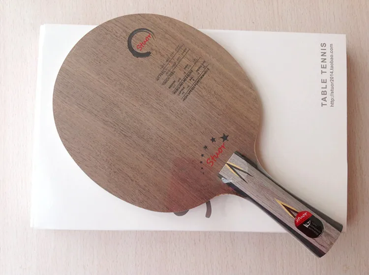 

Walnut table tennis racket bottom five pure wood table tennis blade