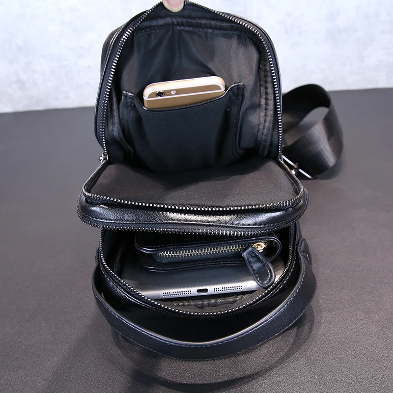 Мужская нагрудная сумка Tidog Han edition|mens chest bag|chest bagbag business |