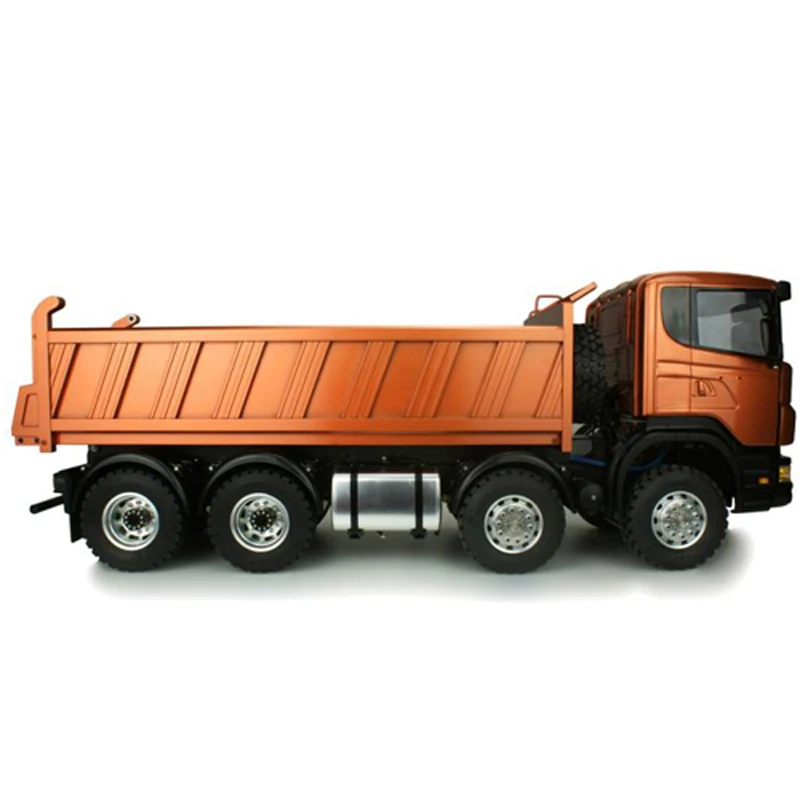 1/14 грузовик с полным приводом Scania 8X8 гидравлический самосвал высоким крутящим
