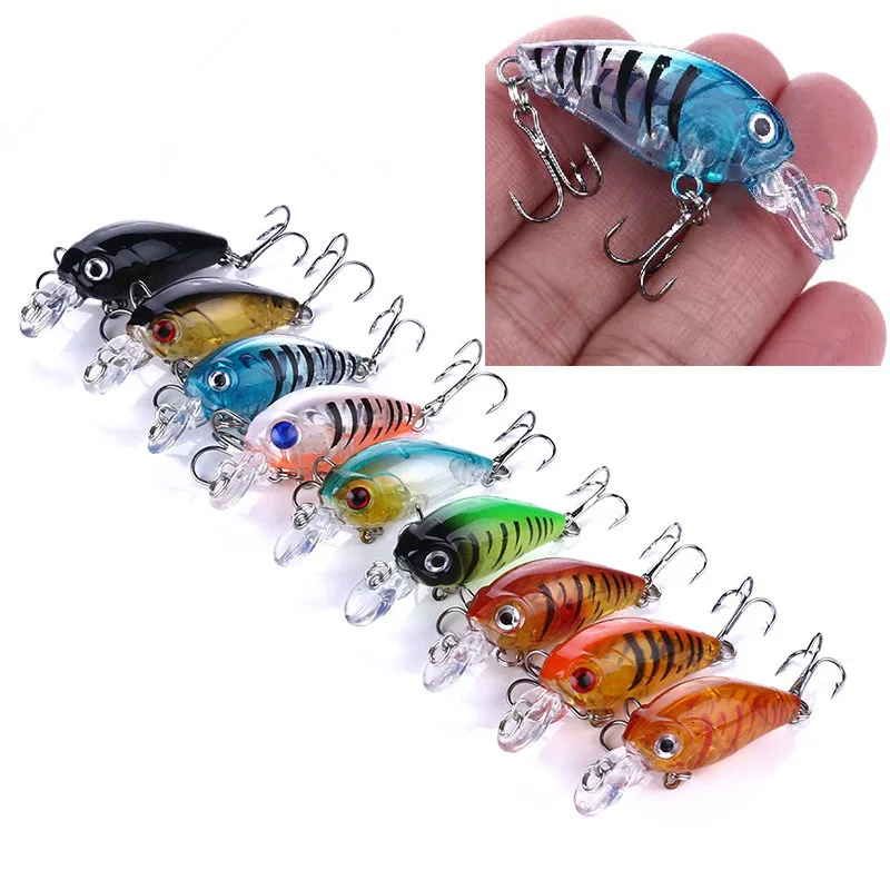 

1pcs / Bait Swing Chubby 4.5cm / 4g Mini Bait Hard Bait Freshwater Sea Fishing