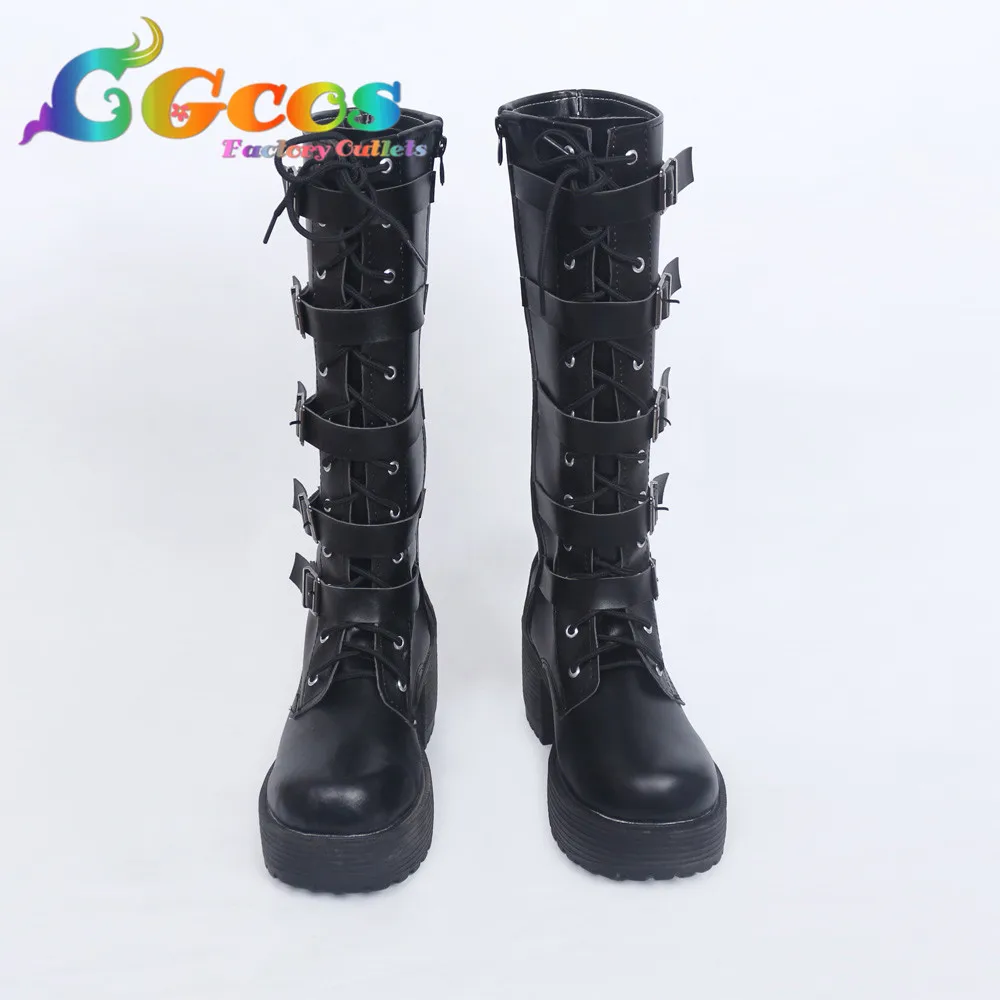 Бесплатная доставка COS Косплэй Обувь преступный мир: крови войн Selena Сапоги и