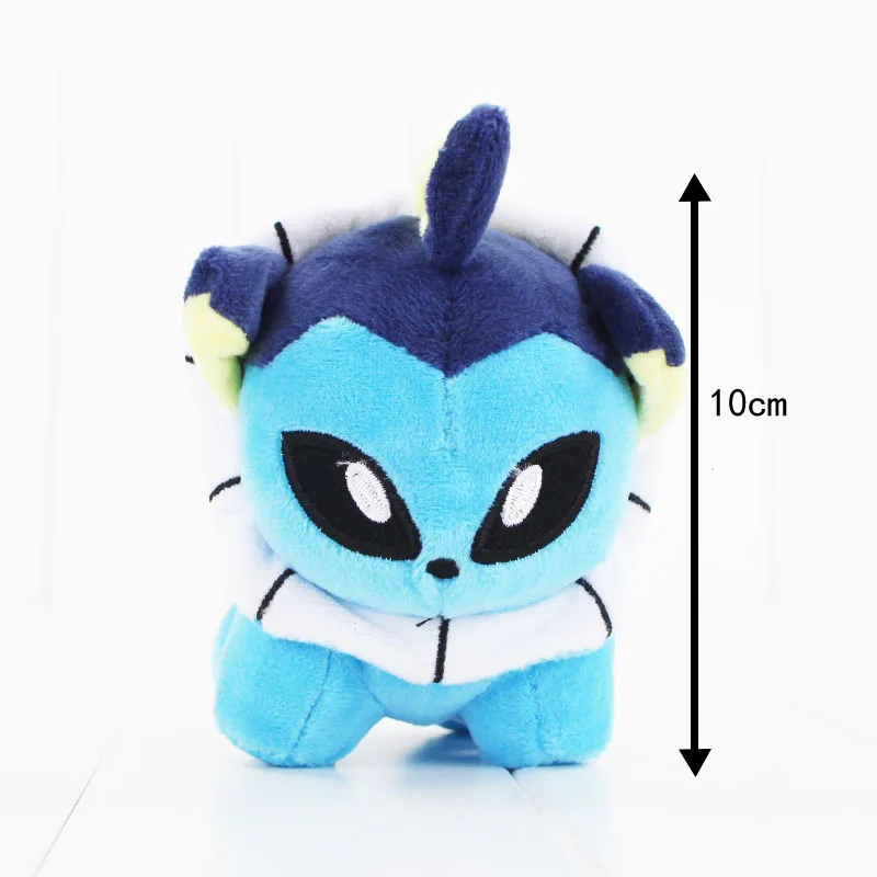 Vaporeon 10 см 10 стиль Eevee Mew плюшевые игрушки Q версия Sylveon Umbreon Espeon Jolteon vaporion Flareon Glaceon Leafeon Плюшевые игрушки для детей - Цвет: Vaporeon