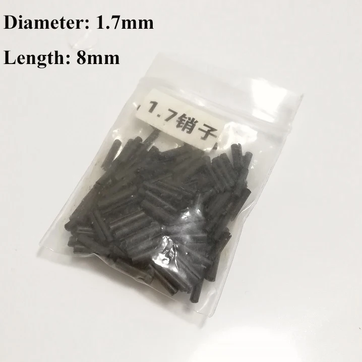 

1.7X8mm 200pcs/lot Car Key Fixed Pins key blade Screws Locksmith Tools Part Repair Accessories Locksmith Tools
