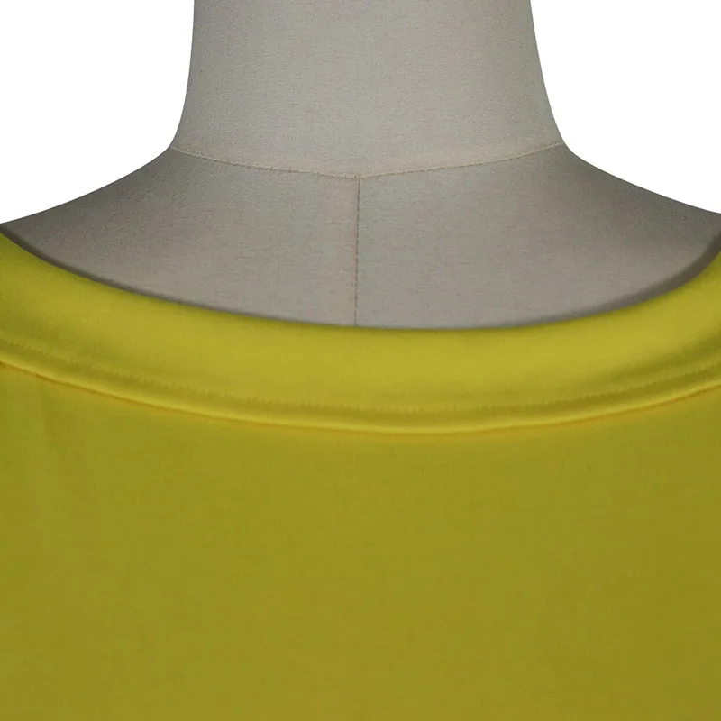 

Echoine Elegant Women Dress High Split O-neck Solid Color Maxi Dress Short Sleeve Women Clubwear Party Dresses Plus Size 2XL