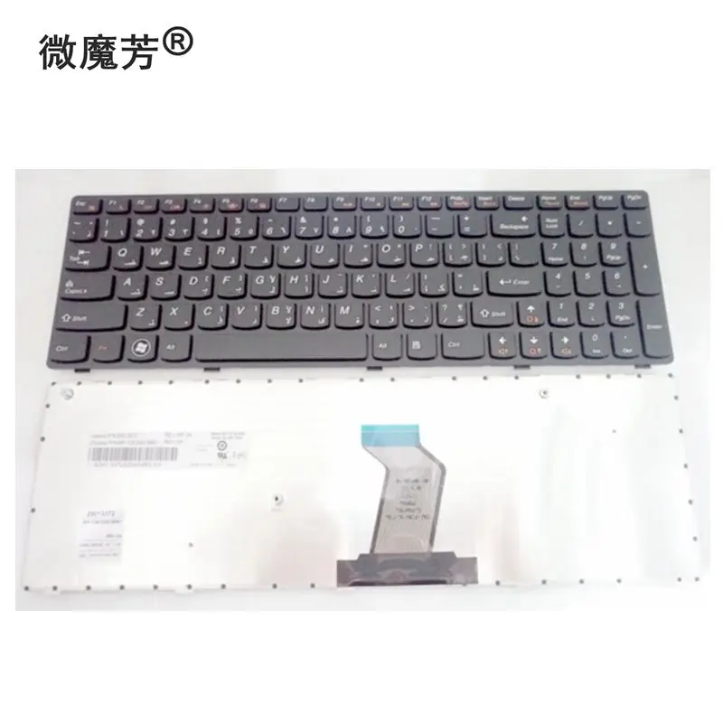 

Arabic FOR LENOVO G575 G570 Z560 Z560A Z560G Z565 G570AH G570G G575AC G575AL G575GL G575GX G780 G770 AR Laptop keyboard