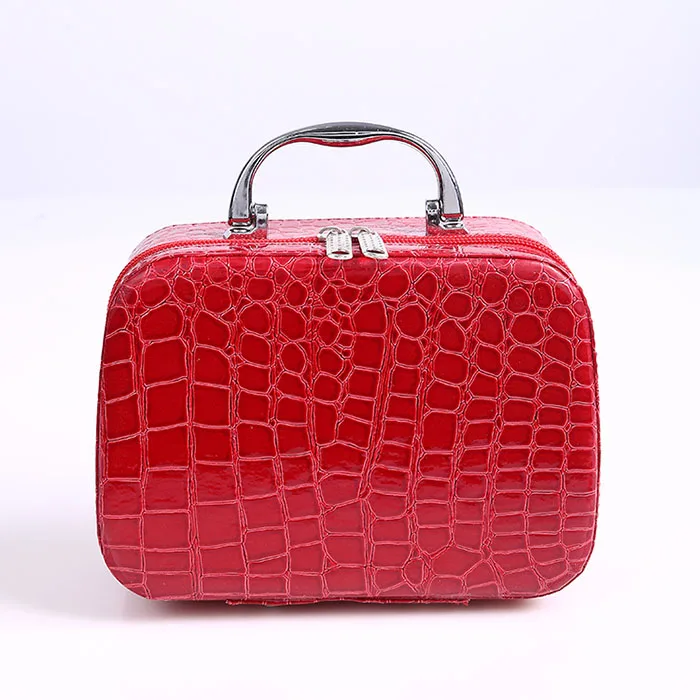 F Red Mara's Dream модная женская косметичка для путешествий сумка ПУ моющиеся сумки Органайзер для макияжа Косметические ящики для хранения - Цвет: F Red