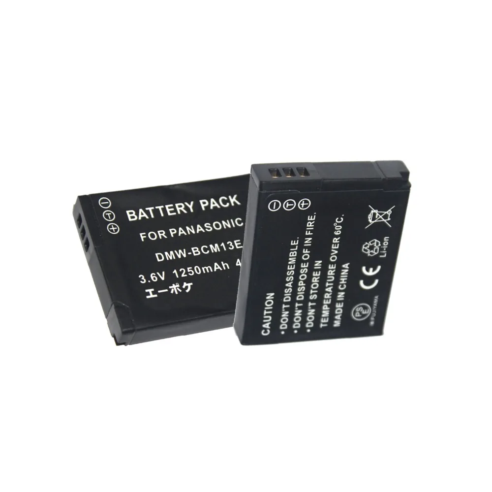 3x1250 мАч DMW BCM13E DMWBCM13 батарея + зарядное устройство для Panasonic DMC TZ55 ZS50 ZS45 ZS40