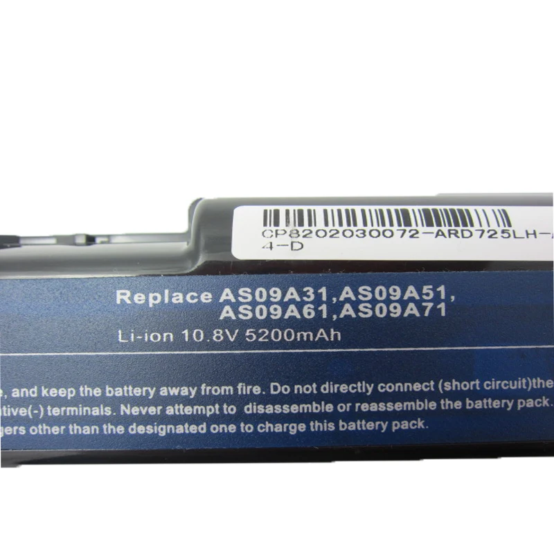 HSW 6cells Laptop battery For Acer Aspire 4732 Emachine D525 D725 E-625 E525 E527 E625 E627 e627-5750 E725 GATEWAY NV52 NV53 | Компьютеры