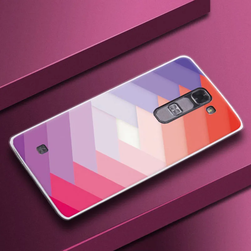 Экзотический природный пейзаж жесткий пластиковый телефон чехлы для LG Magna C90