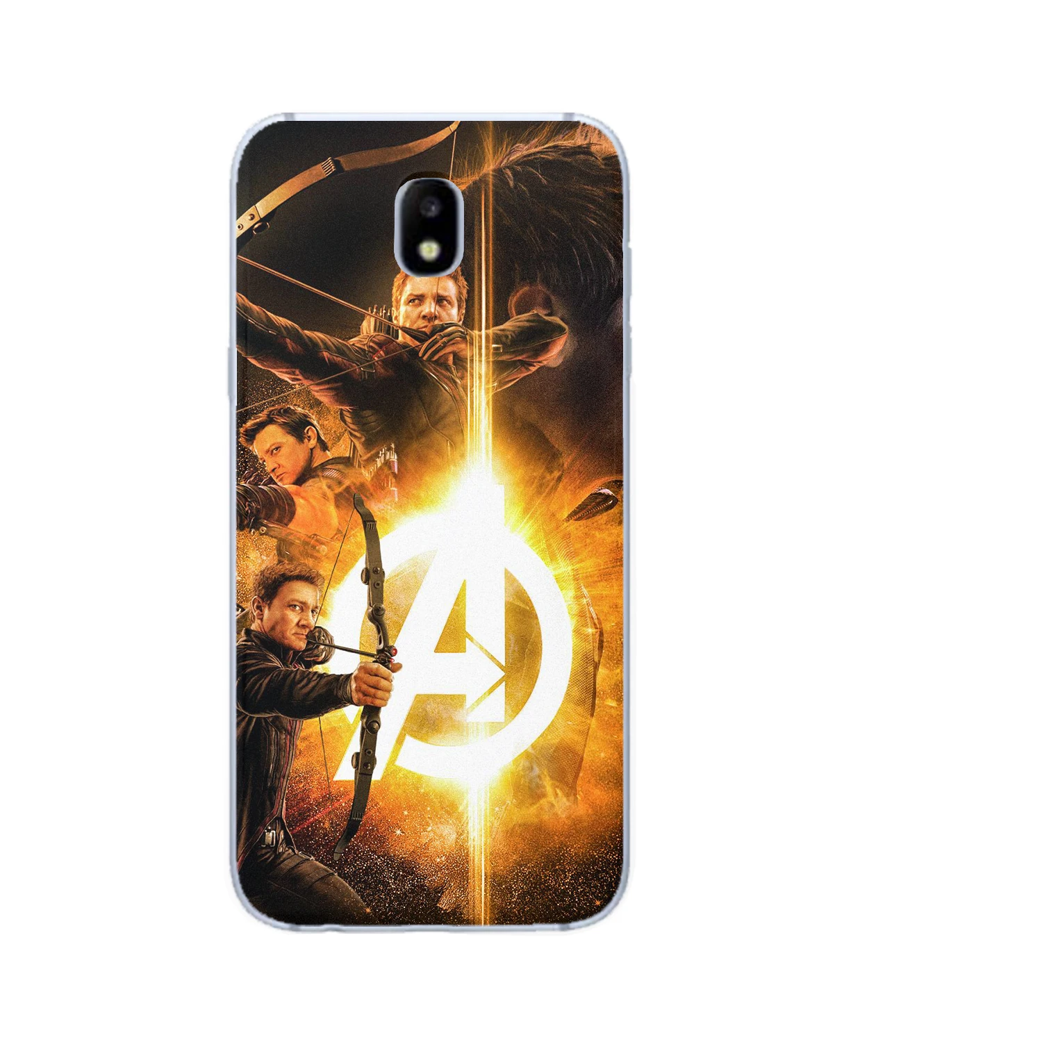Чехол для телефона Samsung Galaxy J3 J4 J5 J6 J7 J8 Plus 2016 2017 2018 Etui Coque Marvel Мстители Железный